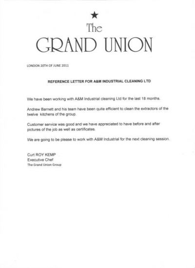 Testimonial: Grand Union